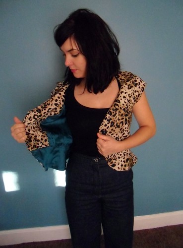 leopard jacket - lining :)