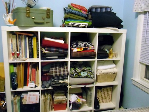 ughhh my fabric stash