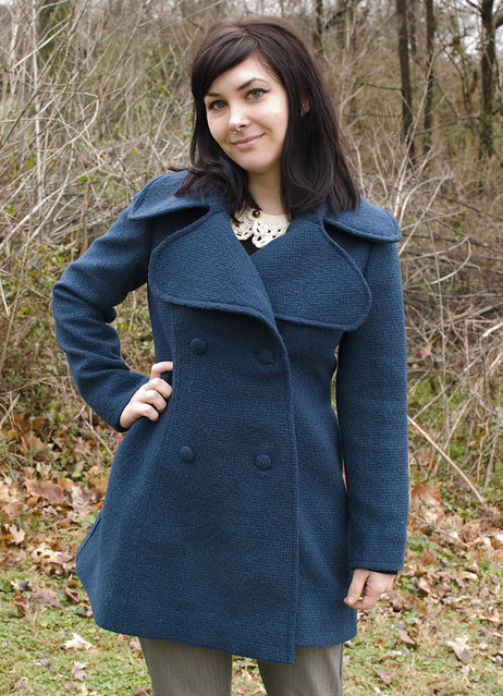 Coat front