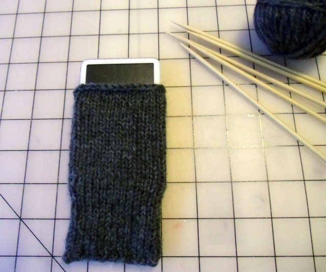 It's an iPod cozy!