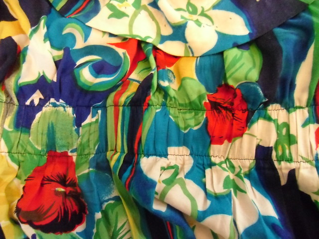 Hawaiian Dress Recon - elastic waistband, outside