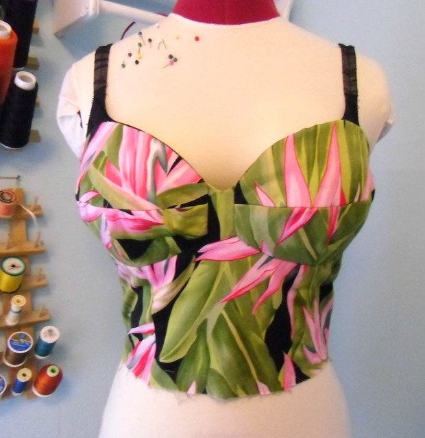 Bombshell dress progress