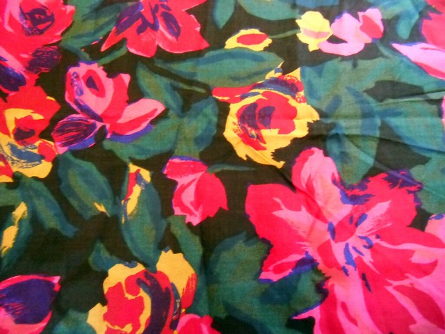 Floral rayon