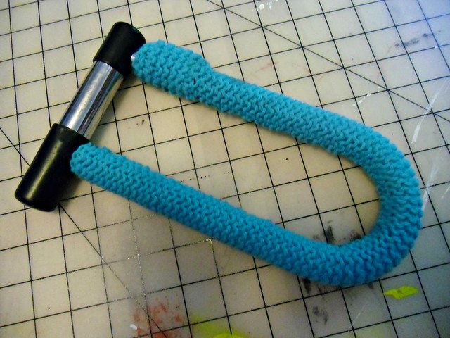 Knitted U-Lock Cozy