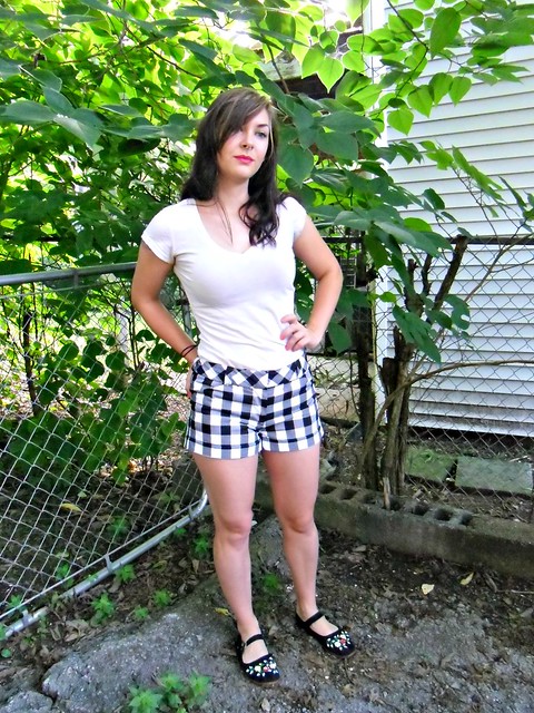 Gingham Shorts