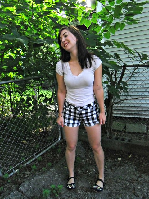 Gingham Shorts