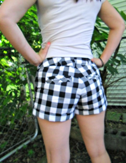 Gingham Shorts