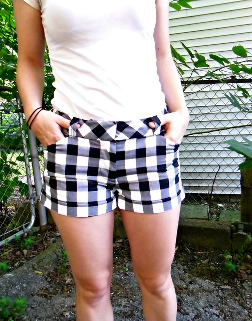 Gingham Shorts