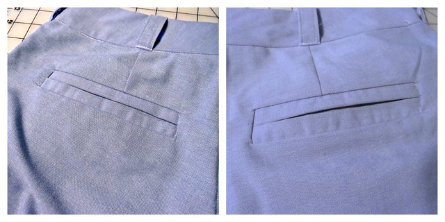 Thurlow Shorts - welt pockets