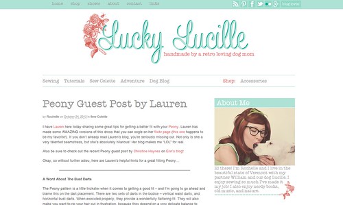 Guest post on Lucky Lucille!