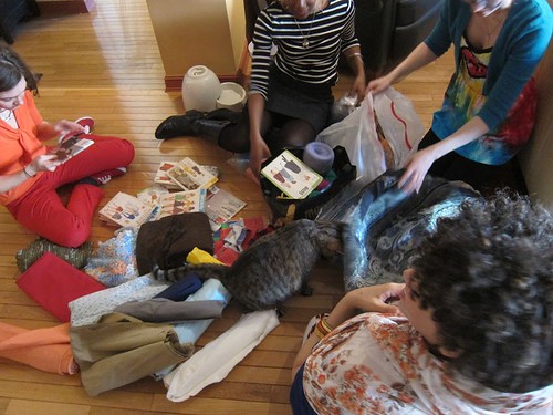 Brunch- swap+awesome cat