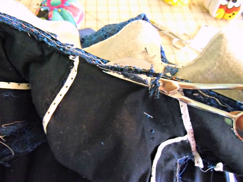 Robson Progress - grading seams