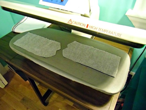 Robson Progress - fusing interfacing