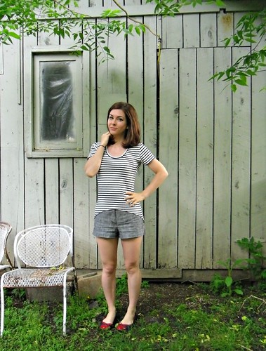 Stripey Briar, Linen Thurlows