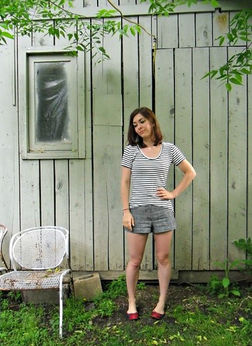 Stripey Briar, Linen Thurlows