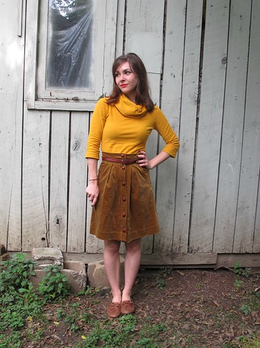 Corduroy Kelly Skirt