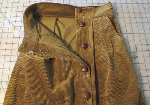 Corduroy Kelly Skirt