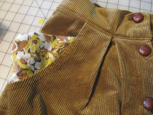 Corduroy Kelly Skirt