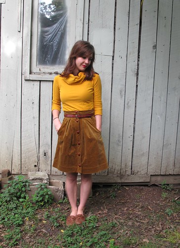 Corduroy Kelly Skirt