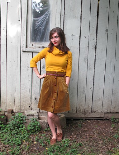 Corduroy Kelly Skirt