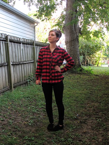 Lumberjack Archer; Ponte Leggings