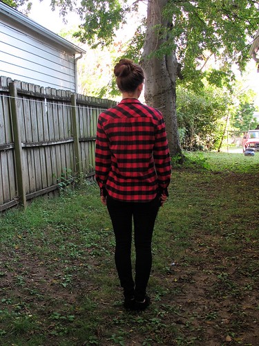 Lumberjack Archer; Ponte Leggings