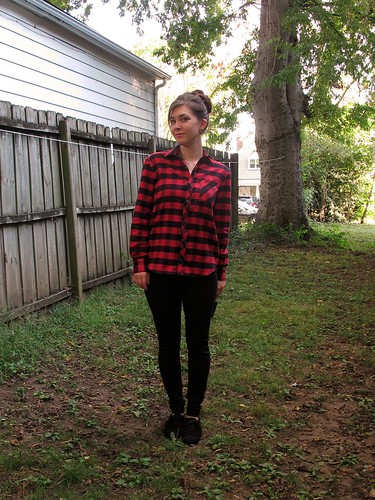 Lumberjack Archer; Ponte Leggings