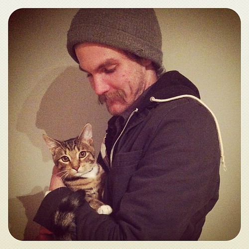 My favorite crawl space kitten is all grown up now  @ttamdude