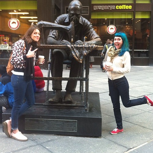 Just being adorable with @clareyszabo