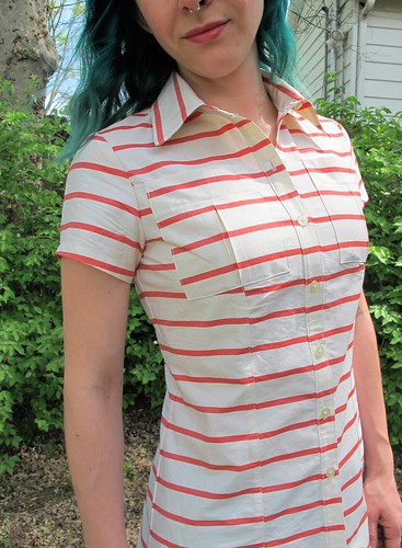 Butterick 5526 - stripes!