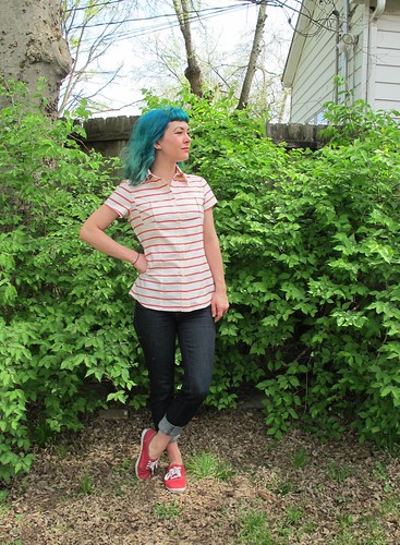 Butterick 5526 - stripes!