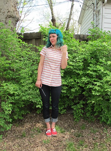 Butterick 5526 - stripes!