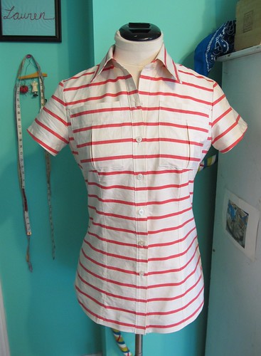 Butterick 5526 - stripes!