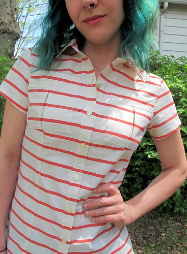 Butterick 5526 - stripes!