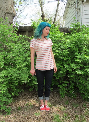 Butterick 5526 - stripes!