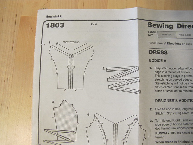 OAL 2014 - Sewing the bodice