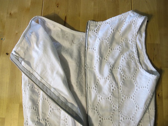 Eyelet Peplum Top & Thurlow Shorts made with Mood Fabrics