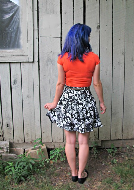 Kitty Cat Zinnia + Nettie Crop Top