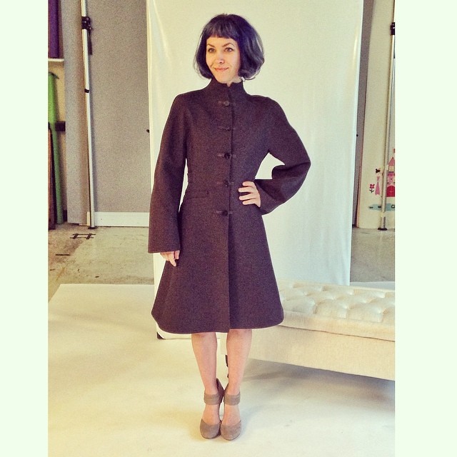 "Yeah, like the girl in the $10,000 coat is gonna hold the elevator for the guy who doesn't make that in four months." #COMEON #gobbluth #ralphrucci #thisreallyisa10kdollarcoat #voguepatterns #latergram