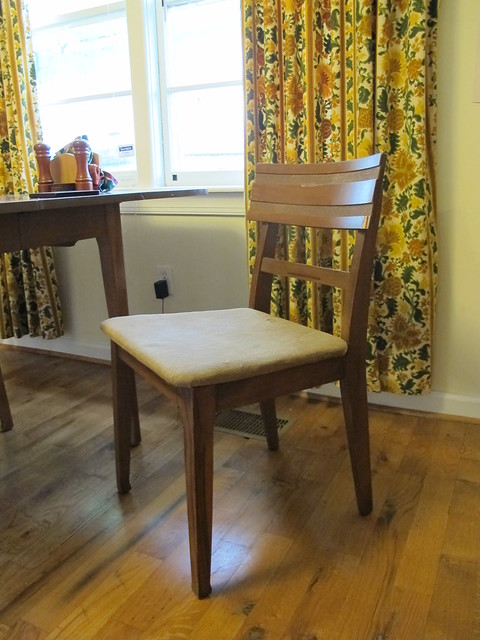 Reupholstered Chairs - before