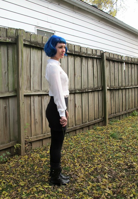 White Silk Double Georgette B5526