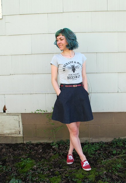 Denim Hollyburn skirt