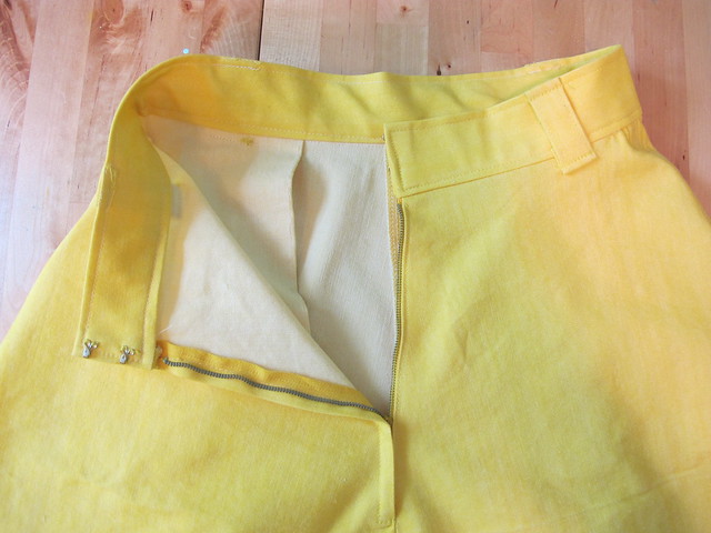 Striped Cabernet Cardigan + Yellow Hollyburn