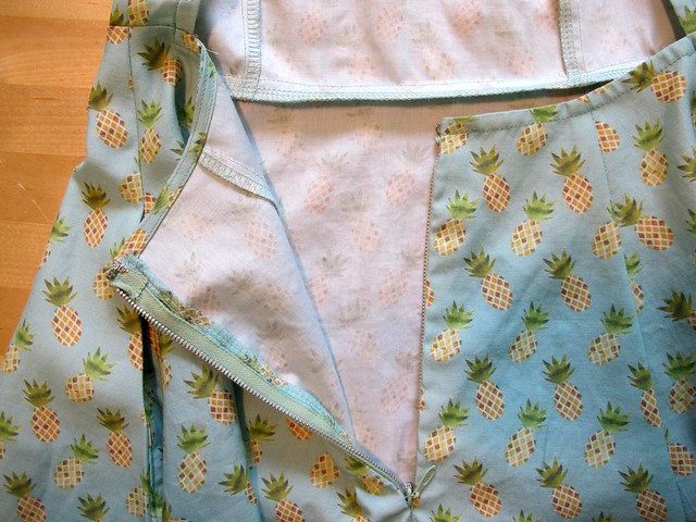 McCall 6887 - Pineapple dress!