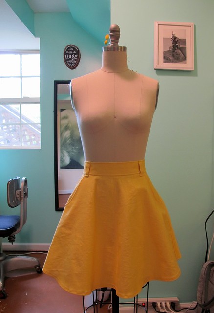 Striped Cabernet Cardigan + Yellow Hollyburn