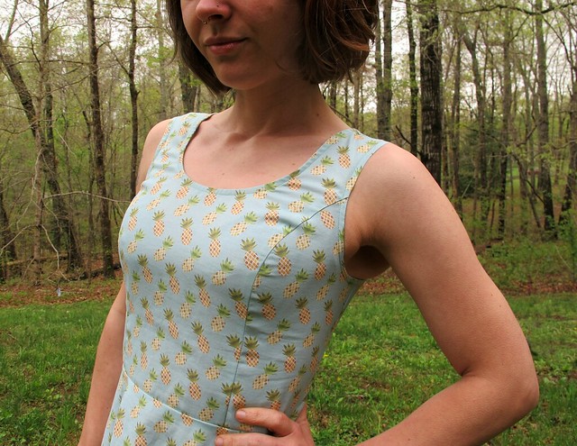 McCall 6887 - Pineapple dress!