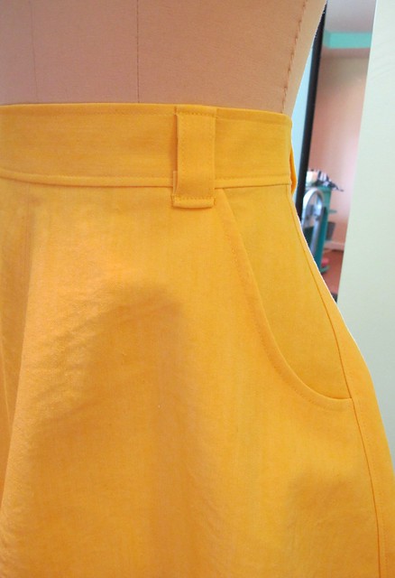 Striped Cabernet Cardigan + Yellow Hollyburn