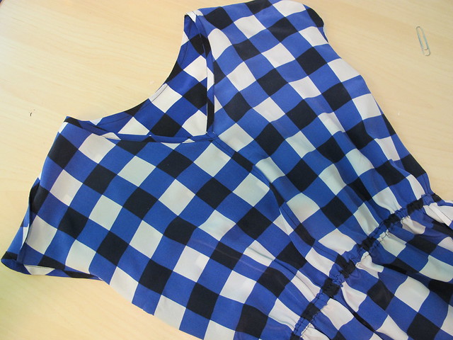 Plaid Silk V1395