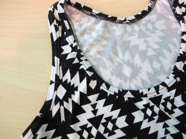 Knit tank dress