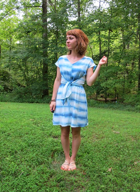 Vogue 1395, hand-dyed silk